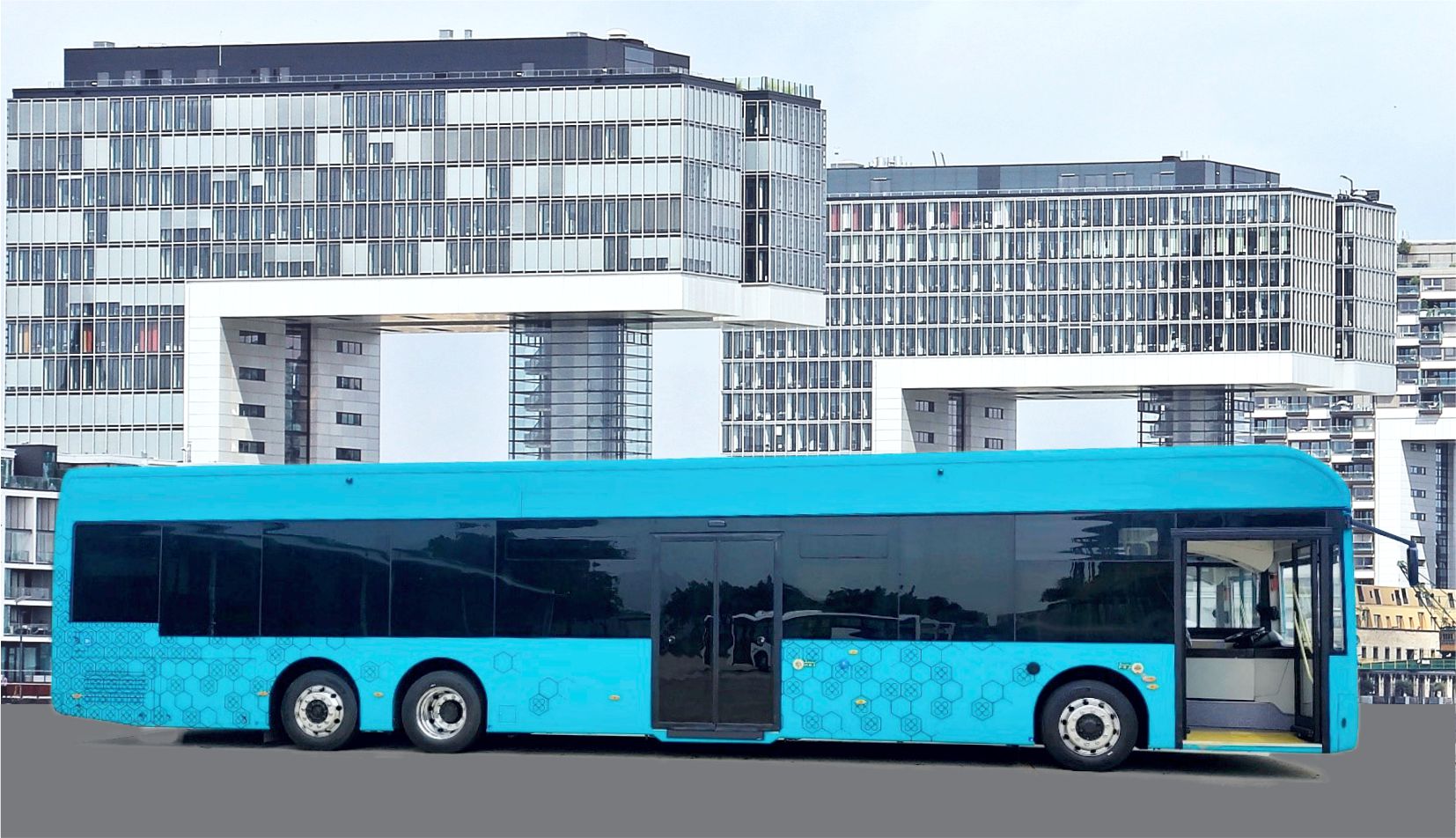 autobus electrico clase II en 15 metros