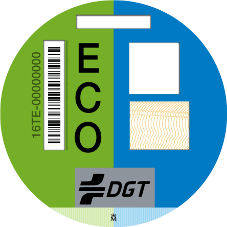 etiqueta eco dgt