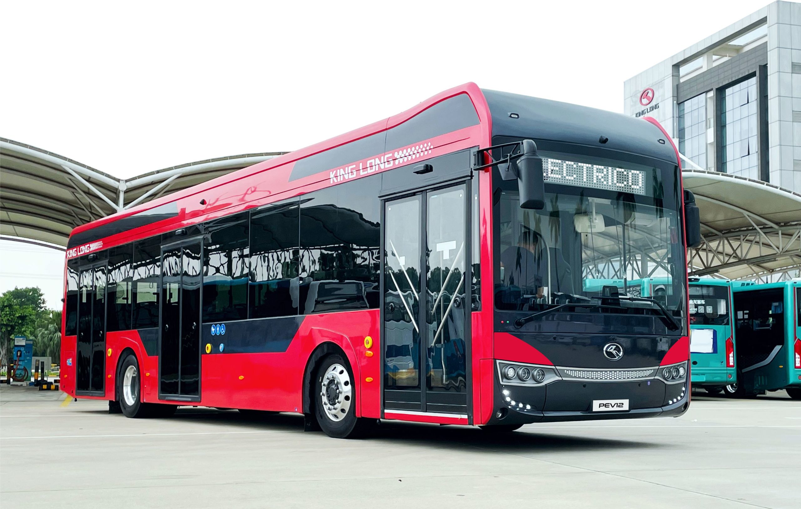 autobuses electricos clase II 12m king long