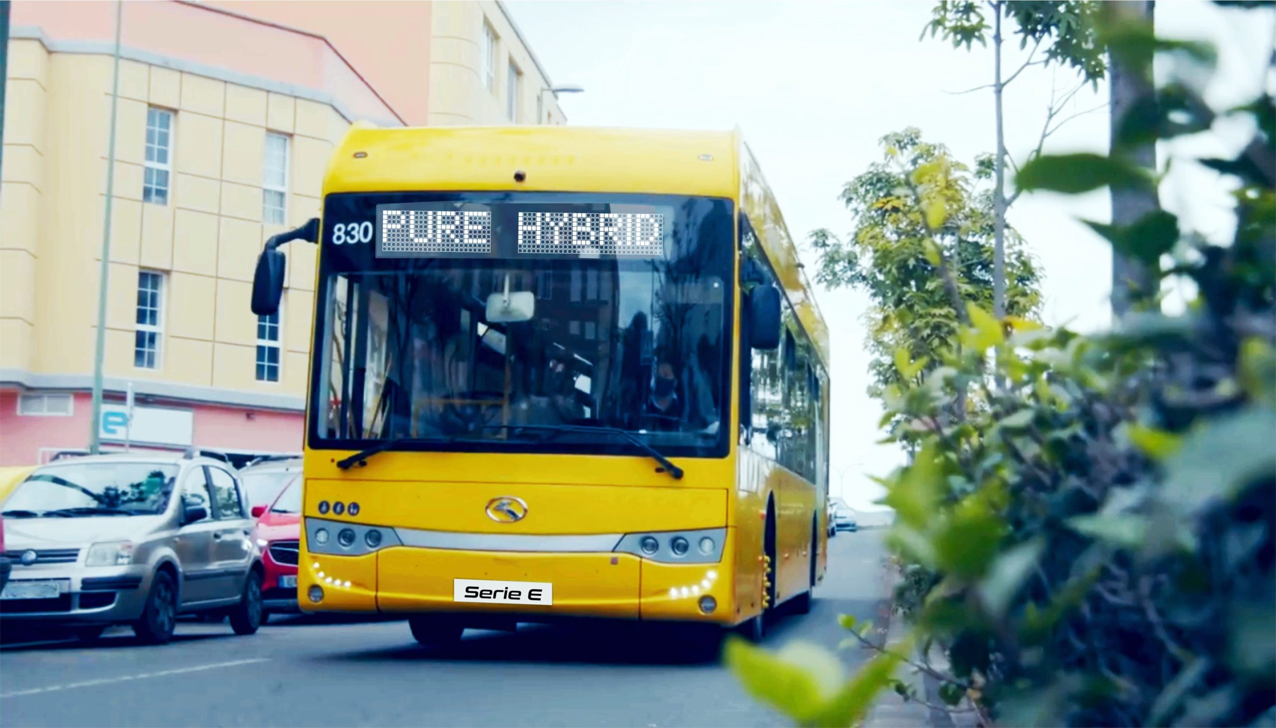 autobuses híbridos king long en servicio