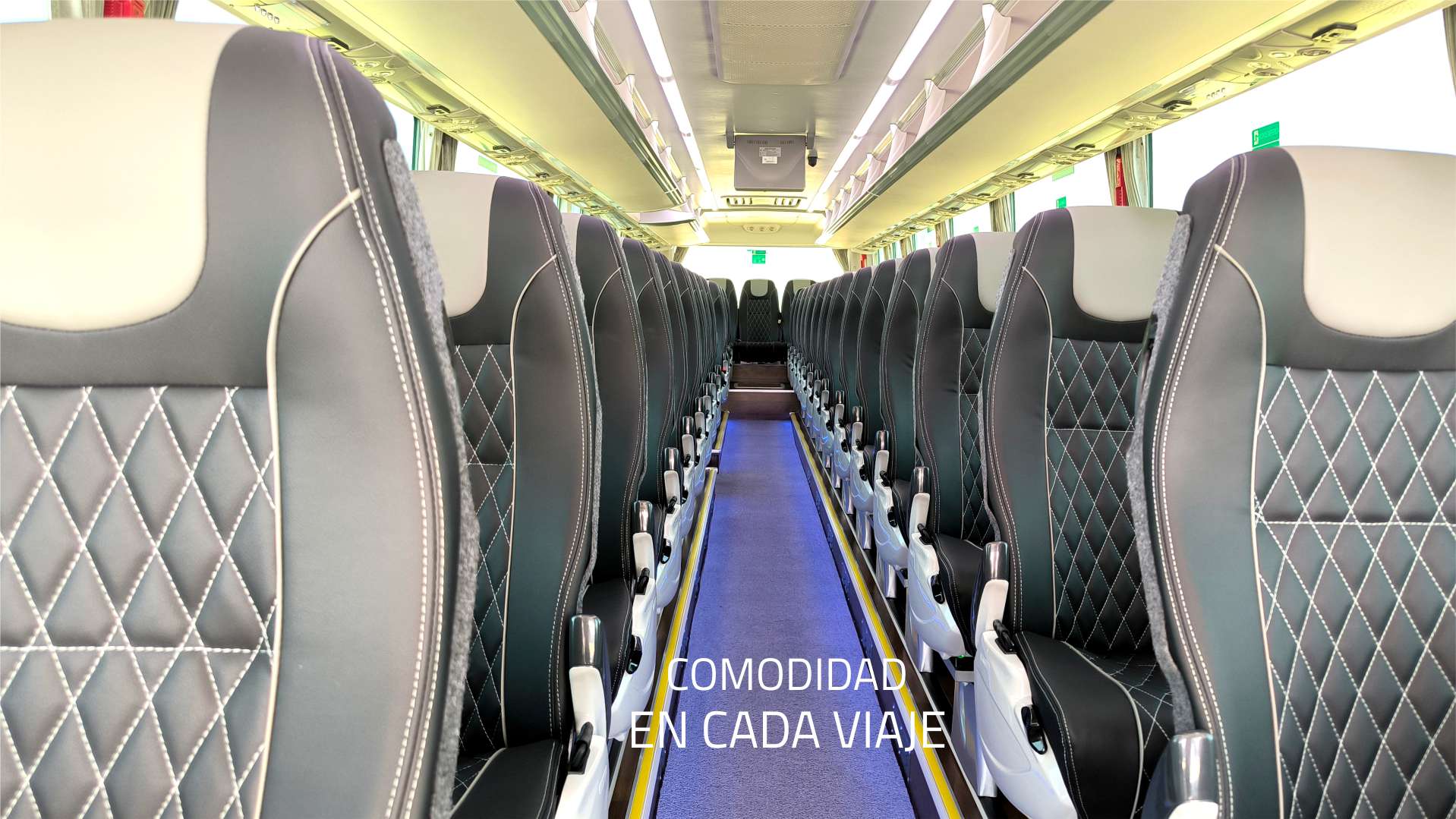 interior bus king long u13x con butaca fainsa gala